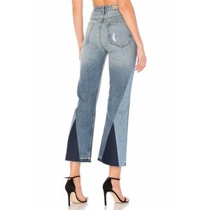 GRLFRND x REVOLVE Linda Pop Crop Jean in Le Freak